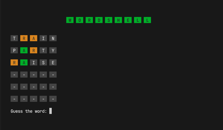 Project Wordshell image